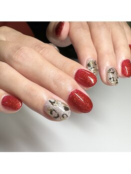 クランベリーネイル 代官山 恵比寿(cranberry nail)/10月定額ネイル