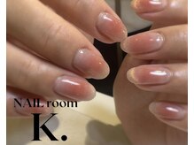 ケードット(K.)/ふんわりチークネイル