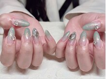 コーシェリ(koselig)/ブルーラメグラデーション