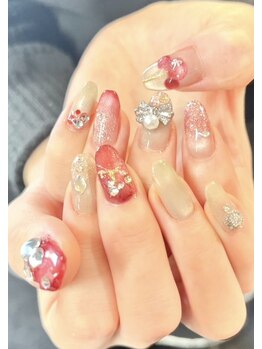 リュウトリニティボーテ(Ryu Trinity Beaute)/冬のワンホントレンドネイル