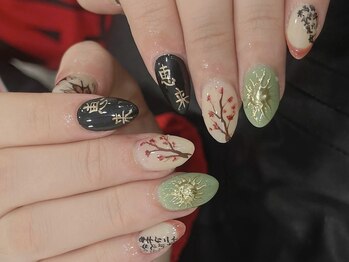 ネイルズバー 新宿店(Nails Bar)/和風ネイル