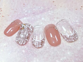 ぷくぷくツィードネイル