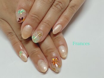 フランセス(Frances)/お花ネイル
