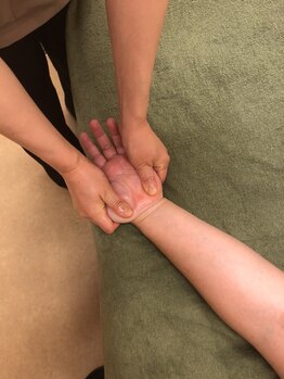 ほぐし処 ゆるり/アロマオイル手のひら施術