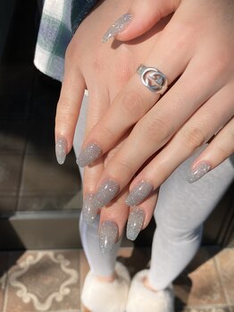 サフィールネイルサフィールネイル(Saphir nail)/キラキラフラッシュネイル