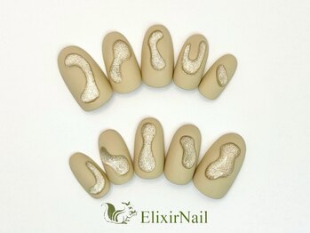 エリクサーネイル 五反田(Elixir Nail)/定額b カジュアル/クーポン使用