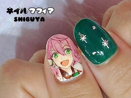 キャラクターネイル/推しネイル
