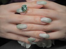 ネイルサロン イツキ(itsuki)/春green mag×ブローチビジュー