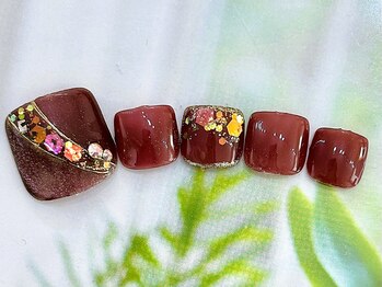 ティーエヌ 辻堂店/フット定額ネイル☆7700円