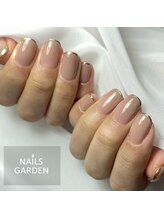 ネイルズガーデン(NAILS GARDEN)/シンプルネイル