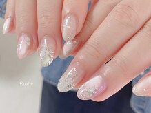サロン ド エトワール(Salon de Etoile)/大人上品シェルニュアンスネイル