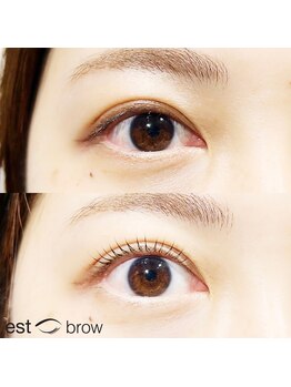 エストブロウ 麻布十番店(est brow)/まつげパーマ  パリジェンヌ