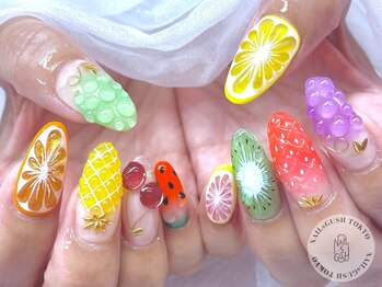 ネイルズガッシュ 溝の口店(NAILs GUSH)の写真/【痛ネイルの施術も可能】お客様の理想を創り上げる驚きの再現率！※痛ネイルのご予約はLINE@のみ