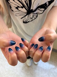 グラデーション×スカルプ