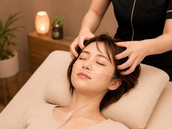 IASO 心斎橋|水素吸入・ヘッドスパサロン 【9月上旬 NEW OPEN(予定)】の写真/【水素吸入×極上ヘッドスパ】内側と外側のWケアで身体の深部から整え、凝り固まった頭皮のコリを解消♪