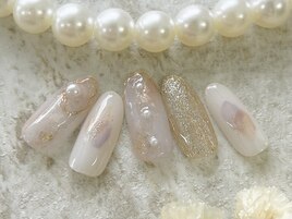 秋ニュアンスネイル