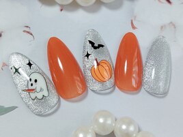 マグネットハロウィンネイル