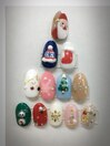 クリスマスネイル