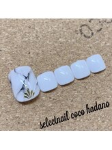 セレクトネイル ココ 秦野店(SELECT NAIL COCO)/フット 大理石