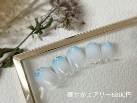 ウィンターシャワーネイル