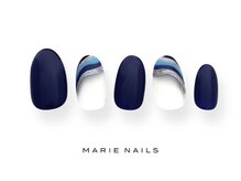 マリー ネイルズ いわきラトブ店(MARIE NAILS)/定額6,600円税込 ネイビー 0120b