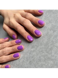 ネオンパープルワンカラー♪♪