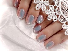 ネオリーブドレスネイルアンドアイラッシュ(Neolive dress nail&eyelash)/＊オーロラネイル＊新規¥6000