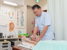 お身体の悩みに合わせて施術を提案いたします。