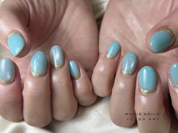 定額¥8,800 アートネイル 0918a