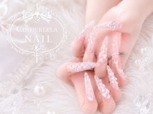 シンデレラネイル(CINDERELLA NAIL)/【チップ長さだしネイル】