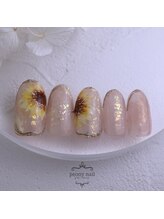 ピオニーネイル(peony nail)/ひまわり