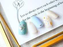 ナチュラボ ネイル(NATURA:BO NAIL)/ビジューネイル(ニュアンス)