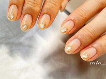 ネイルサロン イントゥ(into_)/シェル　ヌーディー　オフィス