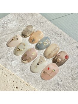 リーゾス(RISUS)/大人クリスマスネイル