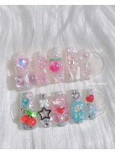 ファラウェイネイル(Faraway nail)/y2kネイルサンプル♪