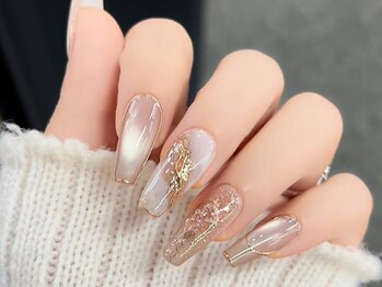 ゼットアンドワイ(Z&Y)の写真/【スカルプシンプルコース(2色まで選べる)¥12000】美フォルムにこだわりあり☆［夜22時まで営業♪］