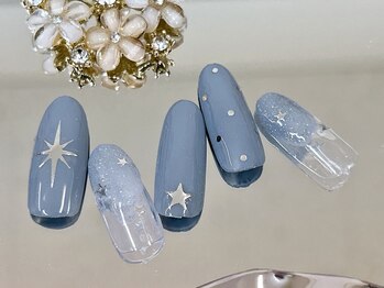 ネイルサロン ジェイ(Nail Salon J)/ニュアンス./埋め尽くしネイル