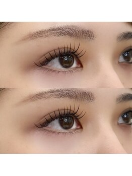 She's lash 渋谷店【パリジェンヌ/まつげパーマ/マツエク/眉毛/アイブロウ/パリエク】/フラットラッシュ120本