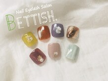 ネイルアイラッシュサロン ベティッシュ 桜木町店(Nail Eyelash Salon BETTISH)/FOOT／ワンアートコース