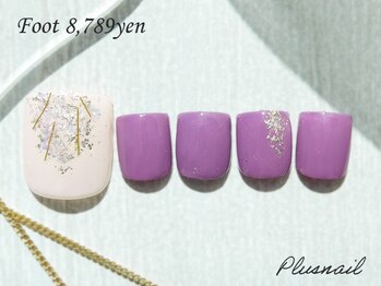 プラスネイル 北千住東口店(PLUS NAIL)/【1561】定額8,789円秋フット