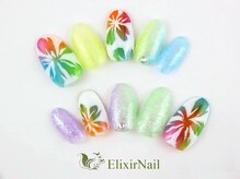 エリクサーネイル 池袋(Elixir Nail)/定額c やり放題/クーポン使用