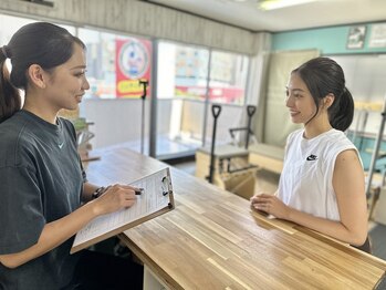 ラフィット(laugh fit)/カウンセリング風景