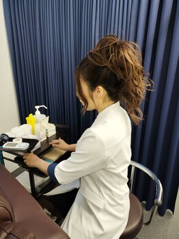 ユエ 日本橋店(YUE)/先日の先生(1)SNSで投稿中です。