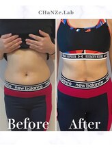 チェンジラボ×サードプレイス/Before→After お腹スッキリ