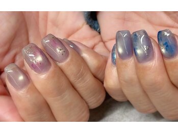 ネイルアンドアイラッシュスタジオ シュシュ(chouchou)/enoiミルクマグ×アート