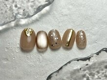 《パラジェル・フィルイン・マグネット》Nail Salon Raize都島駅前店【Hawaii館】/12月マンスリーデザイン【6000】