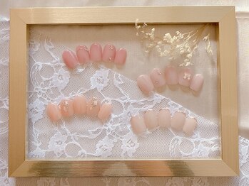 ベルファム(Belle femme)の写真/【上品な指先に】当店１番人気通いやすい定額デザインコース♪大人微粒子マグネットカラー