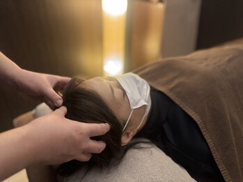 リラクゼーションなごみ 粟津店/【施術風景】ヘッドスパ◎