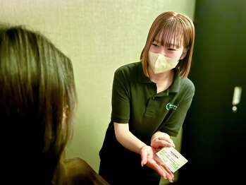 眠れる森のヘッドスパ 千葉店/ヘッドスパ後のケアもフォロー