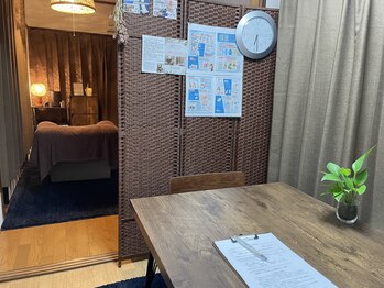 とうみんの森 広島駅前店/施術前のカウンセリング
